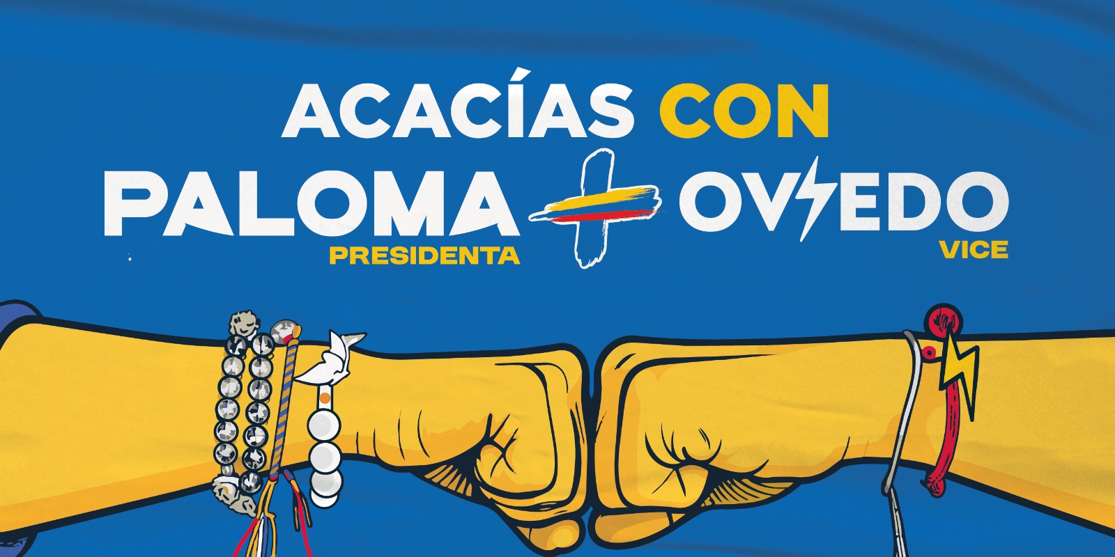 Candidatos Paloma y Oviedo